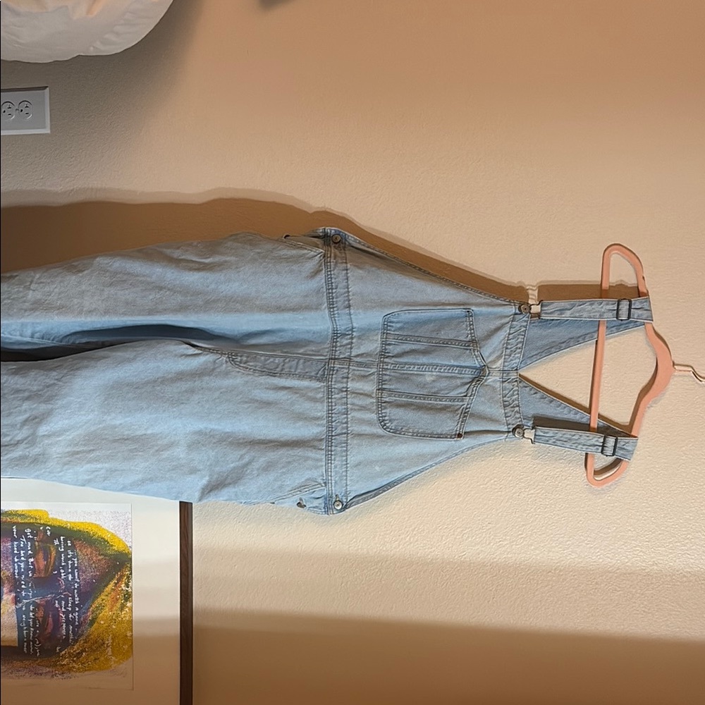 Old Navy Light Blue Denim overalls!